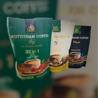 WUTTITHUM COFFEE (Black, 32 in 1, SS)